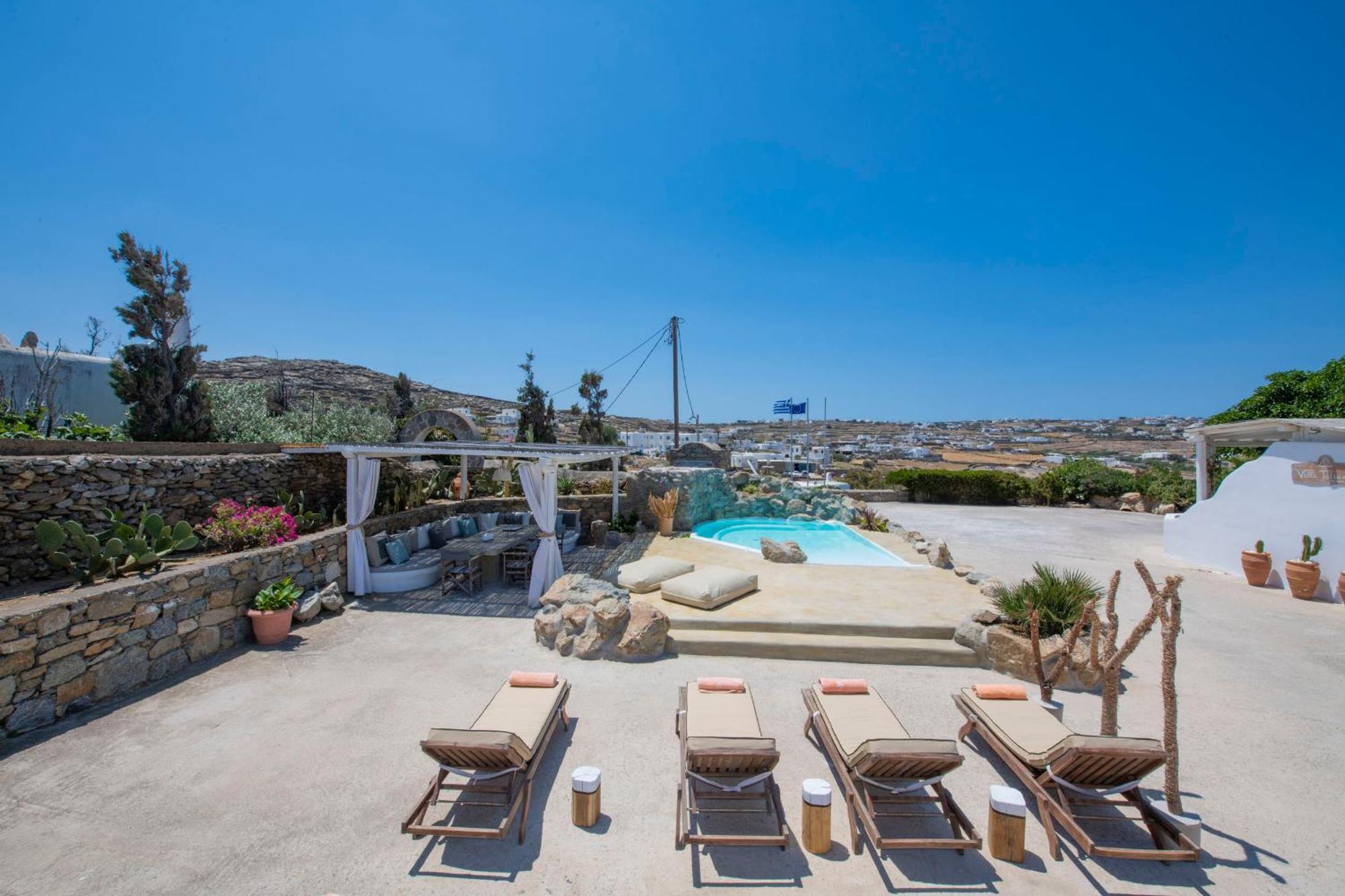 Tatiana Prive Villa&Apartments Klouvas Esterno foto
