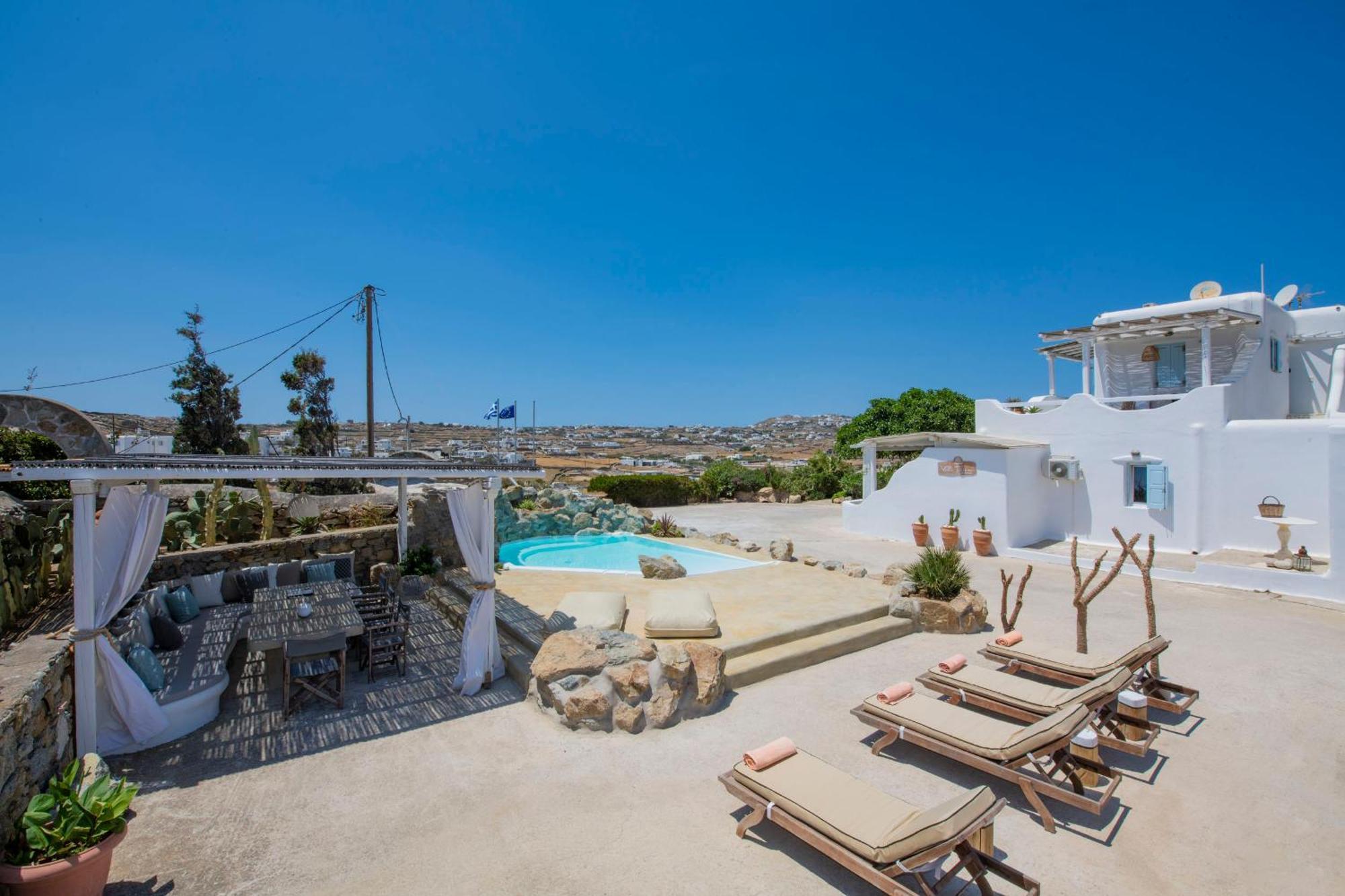 Tatiana Prive Villa&Apartments Klouvas Esterno foto